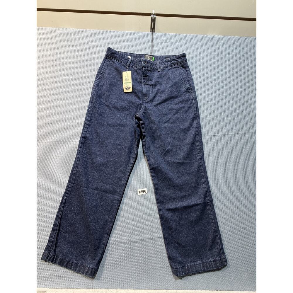 Dockers Signature Stretch Denim Pants‎ Men Sz 32x28 Blue Brand New